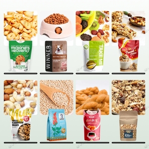 Macchina automatica per il riempimento di granuli di pesatura chicchi di grani di riso mais miglio fertilizzante sigillatrice - Product Image 5