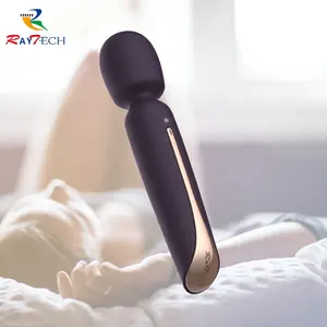 Produk dewasa kualitas tinggi tongkat Vibrator pribadi genggam kuat AV pemijat Dildo Vibrator mainan seks untuk wanita dewasa 18