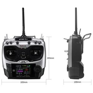 RadioLink AT9S Pro 10C/12 canaux Radio Throttle Left R9DS Gris 2.4GHz Contrôleur Ardupilot DSSS&FHSS - Product Image 4
