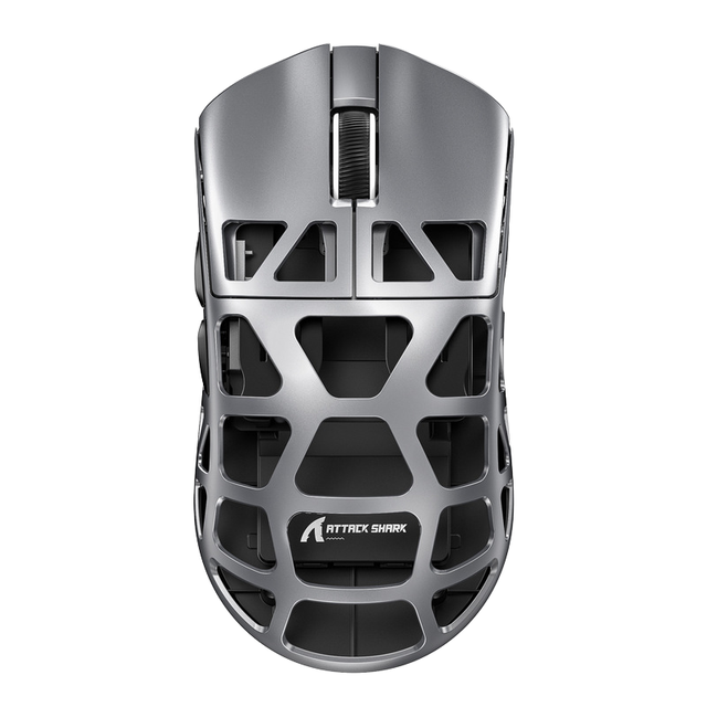 Attack Shark R3 Magnesium Alloy Perforated Mouse 3395 High-performance 8K Hz 26,000 DDPI Rechargeable Gaming Mouse