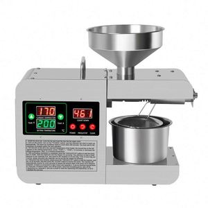 Prensa de aceite de girasol a pequeña escala, de doble accionamiento manual, con acero inoxidable 304 para uso doméstico y agrícola, extracción en frío. - Product Image 1