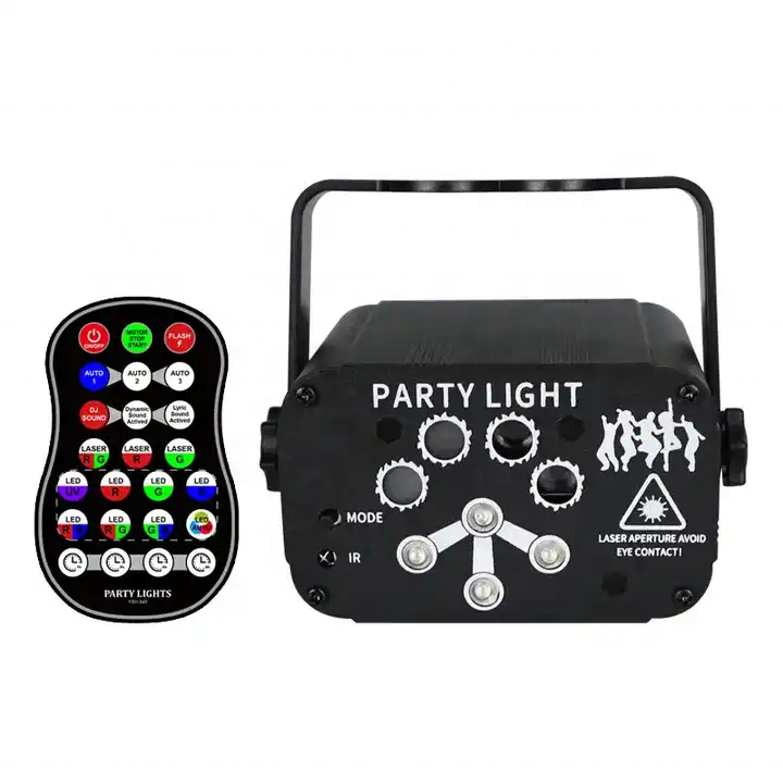 Mini KTV RGBW Laser Lights Christmas