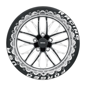 Giả Mạo Hàn Beadlock Bánh Xe 15 Inch 17 Inch 5X120.65 5X4.75 Trọng Lượng Nhẹ Kéo Vành Cho Camaro Corvette C5 C6 Cơ Bắp Xe Nâng Cấp - Product Image 3