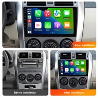 Lecteur stéréo Android pour voiture MEKEDE MS, écran 9 pouces, système audio, prend en charge DVD, DVR, caméra, 4G pour Toyota Corolla 2006-2013