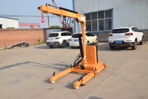 Heavy Duty Mobile Hydraulic Jib <strong>Crane</strong> 1T 2T 180- 360 Rotary Self-Propelled Hydraulic Lifting <strong>Hoist</strong> for Factory Warehouse - Product Image 4
