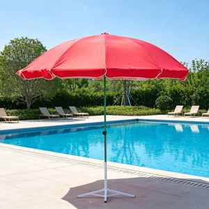 Sombrilla de Doble Capa de 150 cm, Impermeable, con Protección UV, Resistente al Viento, para Exteriores, Mercado, Patio, Playa, Jardín - Product Image 1