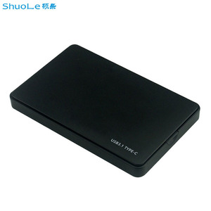 ShuoLe 2.5 Inch Sata Hdd Enclosure Usb3.1 Type C <b>External</b> Box For <b>Ssd</b> Hard <b>Drive</b> - Product Image 1