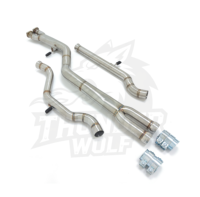 Tuyaux d'échappement intermédiaires en acier inoxydable 304 à haut débit HT Performance, 3,5 pouces, ajustement parfait pour BMW F80 M3/F82 M4 S55 3.0T