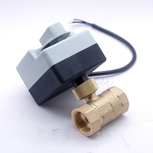 Vanne à boisseau sphérique électrique Hinler en acier inoxydable 304 à passage complet et joint souple pour système d'alimentation en eau et de chauffage - Product Image 3