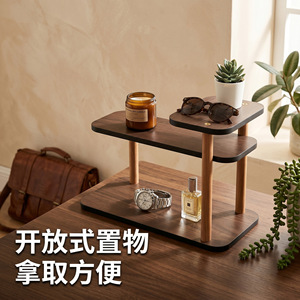 Small tea set tabletop cup holder, <b>desktop</b> <b>shelf</b>, cup storage rack for dining table, workstation, water cups, and coffee cups. - Product Image 4