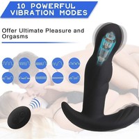 Prix de liquidation limité - Masseur de prostate rotatif à télécommande - Vibrateur anal - Stimulation à 360 degrés - Jouet sexuel pour la masturbation
