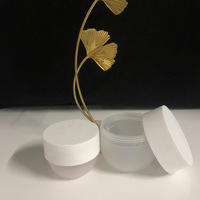 Pots en plastique cosmétiques de 150 ml et 200 ml pour soins de la peau, crème pour les yeux, gel d'aloe vera, crème pour le visage, gommage corporel - Marque blanche