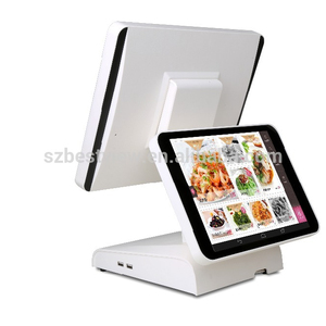 เครื่องพีโอเอสแบบสัมผัสหน้าจอคู่แบบสัมผัสขนาด15นิ้วใหม่ล่าสุด - Product Image 2