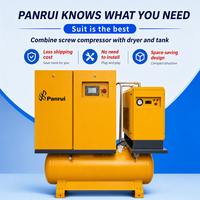 Unité compacte combinée PANRUI Plug and Play pour le traitement par découpe laser des pièces de quincaillerie, compresseur d'air à vis rotatif