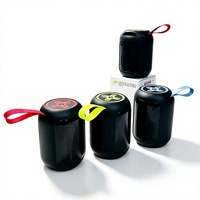 Haut-parleur portable H102 Mini en plastique avec éclairage d'ambiance sans fil, basses puissantes, subwoofer, pour la maison et le bureau