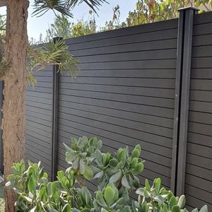 Clôture de jardin WPC facile à installer, pare-<span class=keywords><strong>feu</strong></span>, étanche, panneaux de clôture pour décoration extérieure - Product Image 6