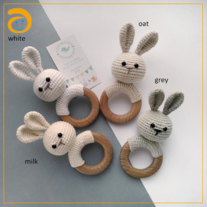 Animale crochet giocattoli <span class=keywords><strong>amigurumi</strong></span> rattle dentizione - Product Image 6