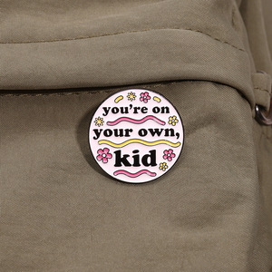 เข็มกลัดเคลือบอัลลอยสร้างแรงบันดาลใจแบบกำหนดเองเข็มกลัดชุบทองสำหรับงานปาร์ตี้งานหมั้นและของขวัญวันครบรอบ - Product Image 3