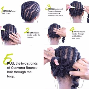 30 Inch Deep Wave Twist Crochet <b>Braiding</b> Hair High Temperature Fiber Single Weft <b>Long</b> Curly Hair Extensions for Women - Product Image 2