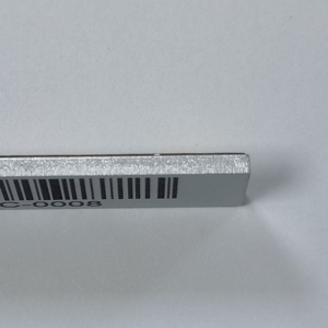 Tag nama logam perekat mandiri pelat nama kode QR aluminium hadiah bisnis Modern kustom - Product Image 4