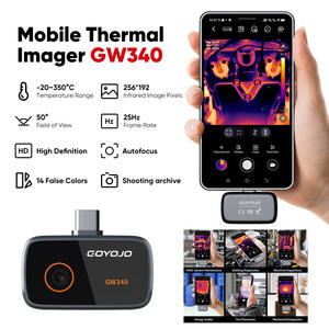 256x192 מצלמה הדמיה תרמית 25hz טלפון נייד תמונה תרמית טלפון נייד עבור בדיקה תעשייתי אבחון אנדרואיד - Product Image 2