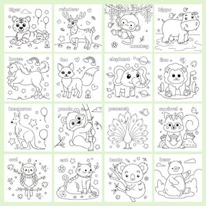 Libro <span class=keywords><strong>para</strong></span> <span class=keywords><strong>Colorear</strong></span> <span class=keywords><strong>para</strong></span> Niños, Páginas de Dibujo de <span class=keywords><strong>Dibujos</strong></span> Animados Sencillos, Educativo, Venta al Por Mayor, Hecho en China - Product Image 3