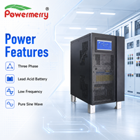 UPS Trifásico de Baja Frecuencia en Línea de 20kVA 16kW con Batería de Plomo-Ácido, Onda Sinusoidal Pura para Sistemas de Respaldo Médico e Industrial, Uso Seguro