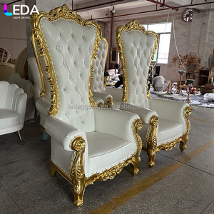 LEDA Artículos para Fiestas y Eventos, Sofá Estilo Palacio Dorado, Sillones para Novios, para Banquetes de Boda en Hoteles - Product Image 3