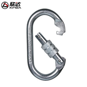 Xinda O-ring <b>Lock</b> Carabiner 25kN Alloy Steel Climbing Equipment - Product Image 3