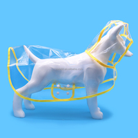 Prix d'usine en gros – Manteau de pluie transparent 100 % imperméable pour chien, veste à capuche, poncho, imperméable
