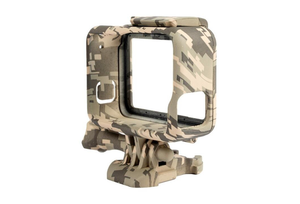 Hot Bán Khung Bảo Vệ Núi Nhà Ở Trường Hợp Shell Đối Với Go Pro Hero5 Hành Động Máy Ảnh Mát <span class=keywords><strong>Camo</strong></span> Màu Xanh Lá Cây Ngụy Trang Phụ Kiện - Product Image 5