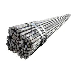 Low price factory supply 6m-12m length different diameter deformed steel bar iron rods hardness steel rebar