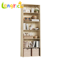 Armoire minimaliste en bois, 6 étagères, 6 cubes, rangement ouvert multifonctionnel, durable, écologique, petite chambre, salon, bureau à domicile