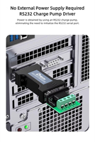 Convertisseur bidirectionnel de communication série passive industrielle DTECH DT-9000 RS232 vers RS485