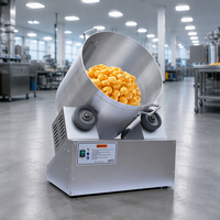 Machine à popcorn au caramel avec assaisonnement et sucre enrobé, et machine à emballer les fleurs aromatisées