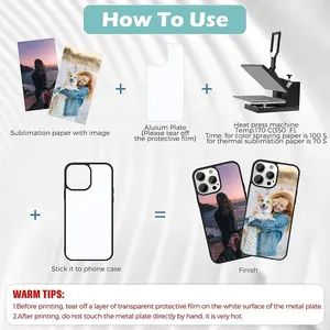 Custom Diy Tpu Hard Pc Cover Bulk Printing 3d 2d Sublimation Blanks Cell Phone Cases For Iphone 14 13 12 Pro Max For Samsung