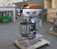 Mélangeur planétaire électrique en acier inoxydable 5L 7L 10L 15L 20L 30L 40L 50L 60L 80L 100L, machine à mélanger les gâteaux industrielle