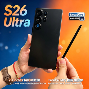 สมาร์ทโฟน S26 Ultra Android 15 พร้อมปากกาในตัว, โทรศัพท์มือถือความคมชัดสูง ระบบแอนดรอยด์  ซีพียูแบบ Deca Core - Product Image 6