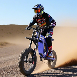 Motocicleta Eléctrica Todoterreno HEZZO D5 PRO, 400-600cc, 60V, 3000W, 70km/h, Resistente al Agua, Batería de Litio Potente, Stock en UE/EE. UU. - Product Image 2