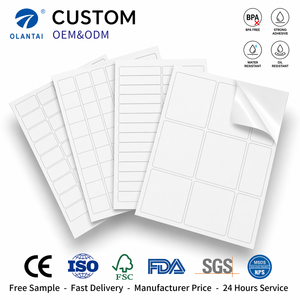 <span class=keywords><strong>Papier</strong></span> autocollant thermique direct A4 vierge, multi-usages, en feuilles ou en <span class=keywords><strong>rouleau</strong></span>, pour imprimante jet d'encre, laser ou thermique, pour le bureau et la maison - Product Image 1