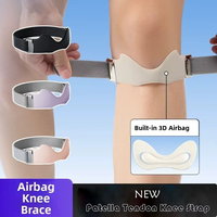 Bande de soutien rotulienne antidérapante en caoutchouc ODM avec enveloppe flexible en silicone pour le genou, idéale pour la course et le saut