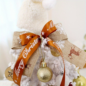 Mini árbol de Navidad preiluminado Db con luces, pino artificial, decoración interior para el hogar, oficina, fiestas y días festivos - Product Image 5
