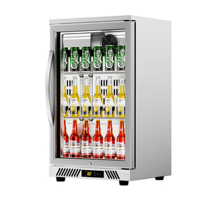 Thẳng đứng mát hiển thị tiết kiệm năng lượng tủ đông trở lại Bar bia tủ lạnh canteens uống Showcase nhỏ tủ lạnh hiển thị Showcase - Product Image 1