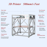 Printer tablet industri terlaris 3D 800 * 1000 milimeter otomatis FDM Dukungan teknis PLA OEM Baru