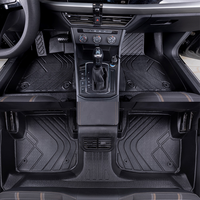 Alfombrillas de Coche Personalizadas de 3 Piezas, de Cuero Nappa Grueso, Impermeables y Antideslizantes, Juego Completo para Ranger, Protección Interior para Vehículos de Lujo