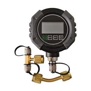 Pengukur Vakum Digital Micron <span class=keywords><strong>Vacuum</strong></span> <span class=keywords><strong>Gauge</strong></span> 1/4 Inch dengan Adaptor T, Penguji Tekanan Vakum Refrigeran dengan Sensor <span class=keywords><strong>Pirani</strong></span> - Product Image 2