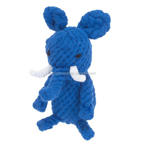 Özelleştirilmiş hayvan halat köpek dişleri oynamak yumuşak ve dayanıklı yıkılmaz fil türkiye Hippo dinozor yunus köpek oyuncak - Product Image 4