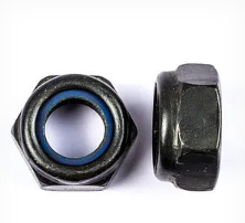 Mur baut kepala segi enam metrik baja tahan karat 304/316 dengan lapisan seng, sisipan nilon non-logam, sisipan segi enam tipis untuk industri berat - Product Image 3