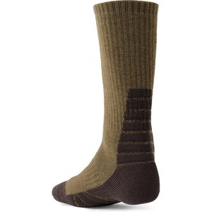 Chaussettes de randonnée mi-mollet en laine personnalisées, respirantes, anti-humidité, tactiques, avec coussinets pour bottes - Product Image 3
