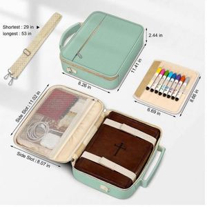 Bolsa de Almacenamiento de Libros Portátil con Asa, Organizador de Documentos Multiusos a Prueba de Polvo para Estudiantes y Oficina, Regalo con Logotipo Personalizado - Product Image 4